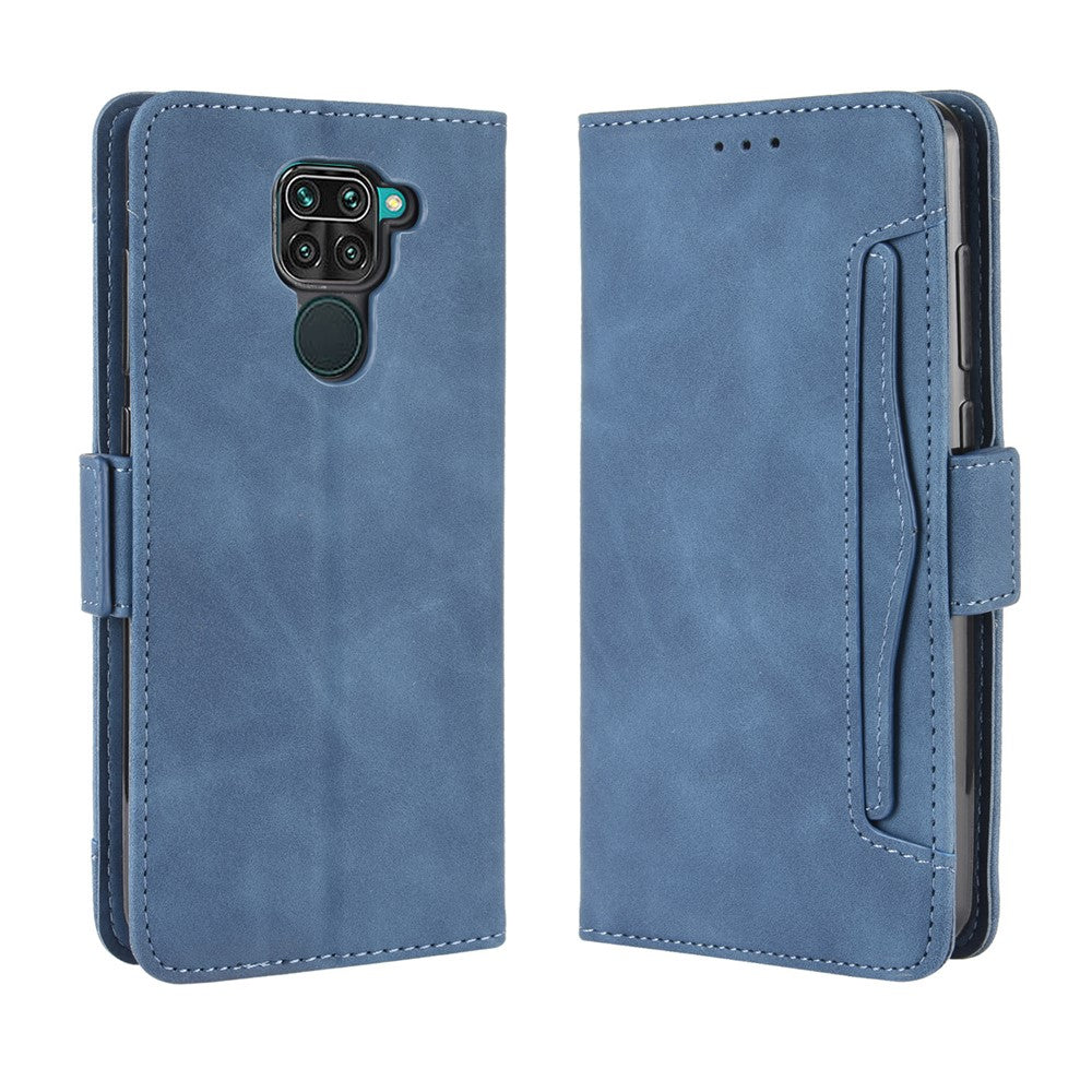 Multiple Card Slots Leather Unique Shell for Xiaomi Redmi Note 9/Redmi 10X 4G