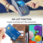 Vintage Splicing Style Wallet Stand Leather Unique Cover for Xiaomi Mi 10