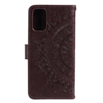 Imprint Flower Leather Shell for Xiaomi Mi 10 Lite 5G