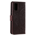 Imprint Flower Leather Shell for Xiaomi Mi 10 Lite 5G