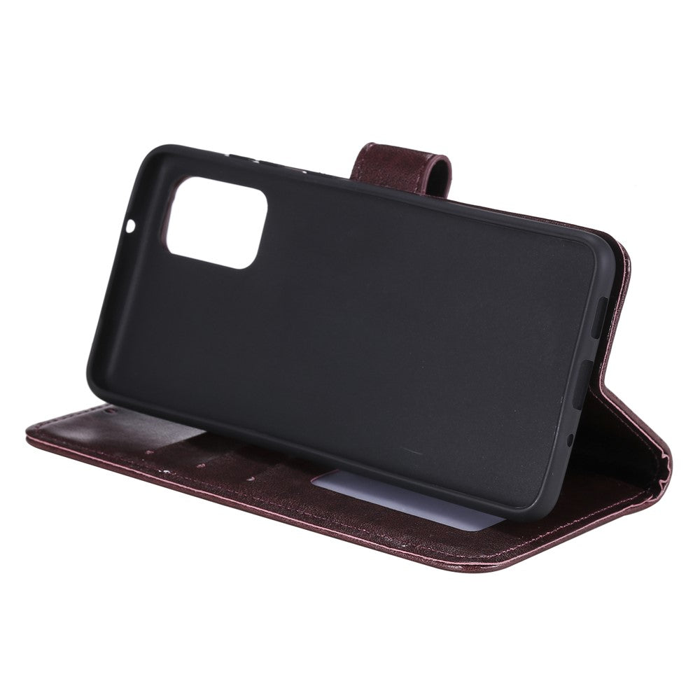 Imprint Flower Leather Shell for Xiaomi Mi 10 Lite 5G