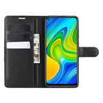 Litchi Skin Magnetic Leather Case for Xiaomi Redmi Note 9 / Redmi 10X 4G Wallet Stand Design Phone Case