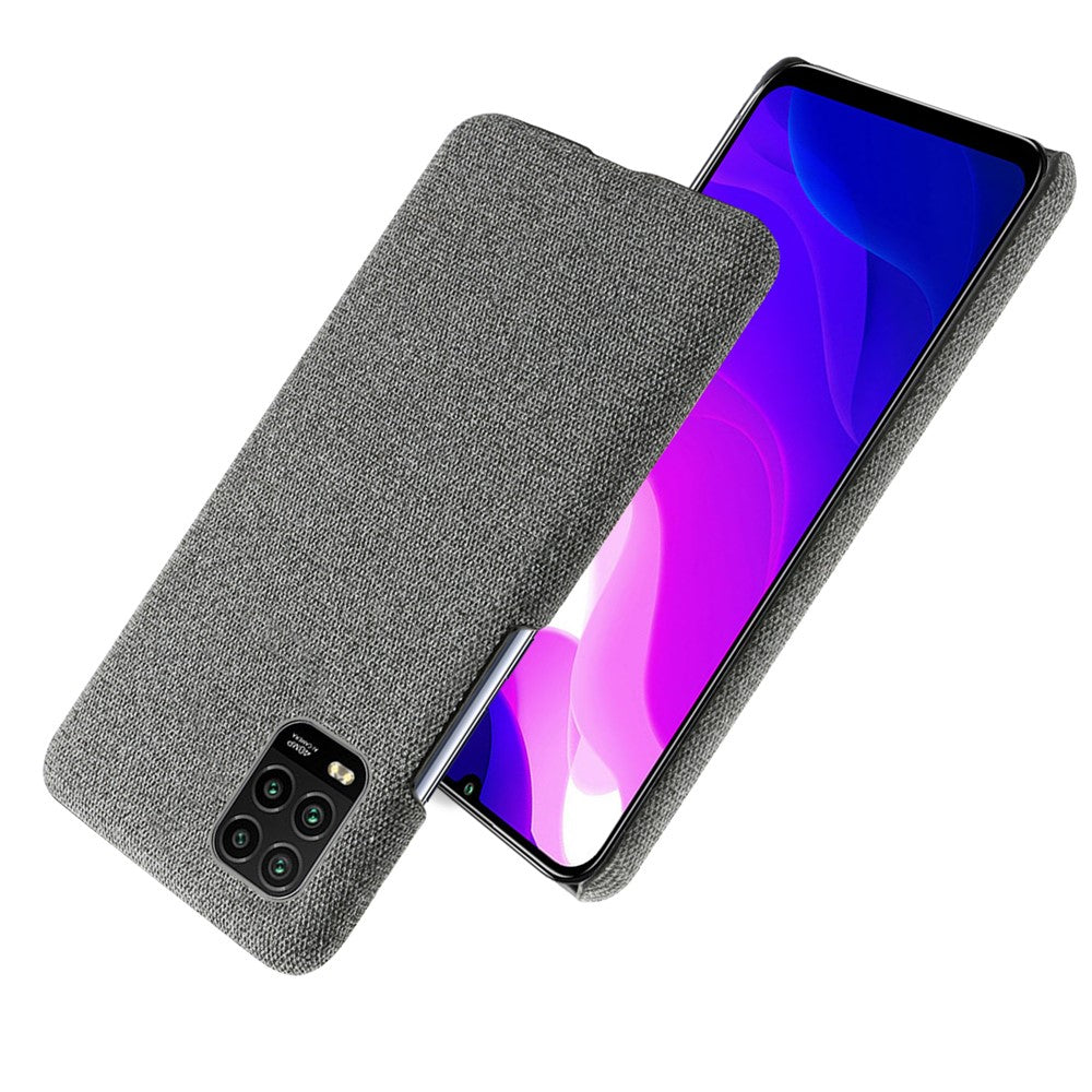 Cloth Skin PC Protective Shell for Xiaomi Mi 10 Lite 5G
