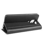 Genuine Split Leather Wallet Stand Mobile Cover for Xiaomi Redmi Note 9