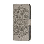 Imprint Mandala Flower Leather Shell for Xiaomi Mi 10 Lite 5G