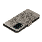 Imprint Mandala Flower Leather Shell for Xiaomi Mi 10 Lite 5G