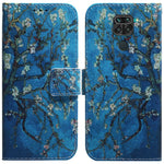 Pattern Printing PU Leather Wallet Case for Xiaomi Redmi Note 9 / Redmi 10X 4G