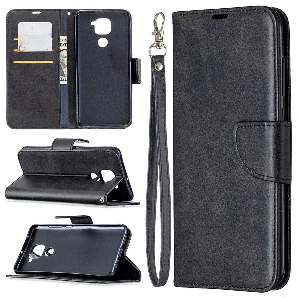 Wallet Stand PU Leather Phone Case for Xiaomi Redmi Note 9/Redmi 10X 4G
