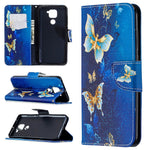 Pattern Printing Wallet Stand Leather Shell for Xiaomi Redmi Note 9/Redmi 10X 4G