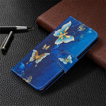 Pattern Printing Wallet Stand Leather Shell for Xiaomi Redmi Note 9/Redmi 10X 4G