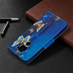 Pattern Printing Wallet Stand Leather Shell for Xiaomi Redmi Note 9/Redmi 10X 4G