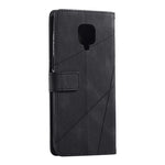 Color Blocking Stylish Design Leather Shell for Xiaomi Redmi Note 9S/Note 9 Pro/Note 9 Pro Max