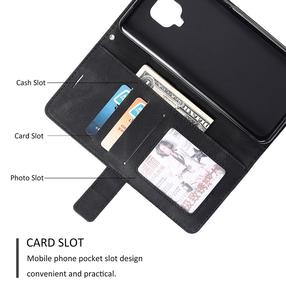 Color Blocking Stylish Design Leather Shell for Xiaomi Redmi Note 9S/Note 9 Pro/Note 9 Pro Max