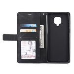 Color Blocking Stylish Design Leather Shell for Xiaomi Redmi Note 9S/Note 9 Pro/Note 9 Pro Max