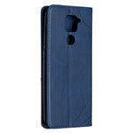 Geometric Skin Leather Shell for Xiaomi Redmi Note 9 / Redmi 10X 4G