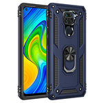 PC+TPU med stativ Armor mobilmobilskal för Xiaomi Redmi Note 9/Redmi 10X 4G