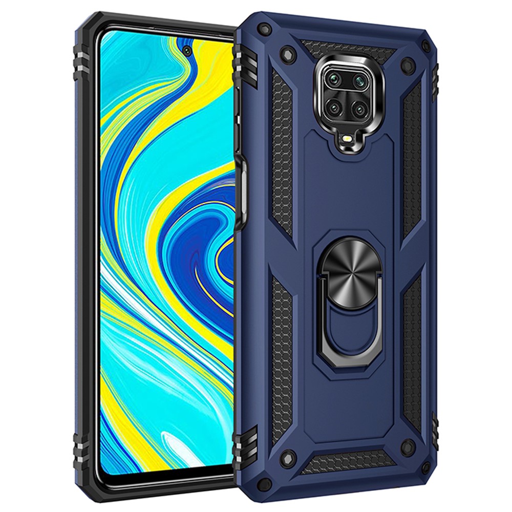 Hybrid PC TPU Kickstand Armor Phone Case for Xiaomi Redmi Note 9 Pro/Redmi Note 9S