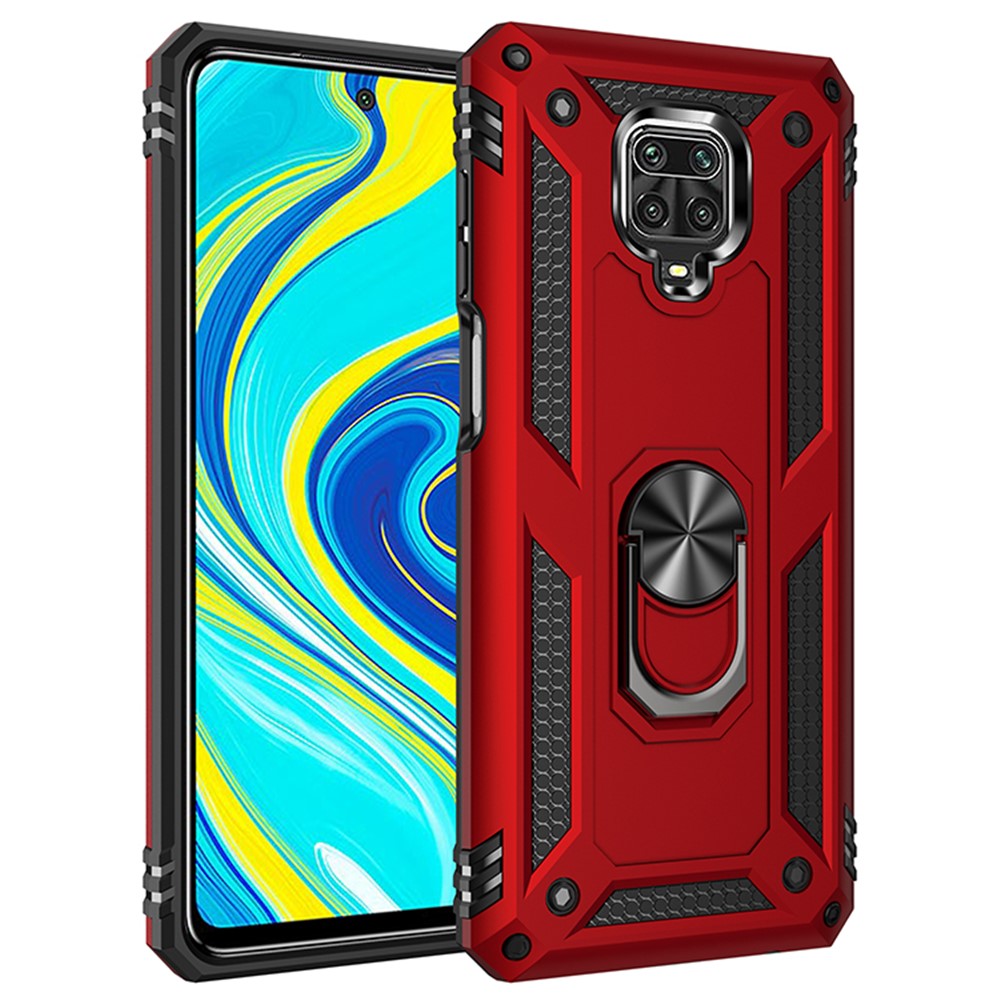Hybrid PC TPU Kickstand Armor Phone Case for Xiaomi Redmi Note 9 Pro/Redmi Note 9S