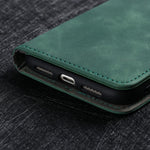 Skin-touch Wallet Stand Leather Flip Shell for Xiaomi Redmi Note 9 / Redmi 10X 4G