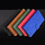 Skin-touch Wallet Stand Leather Flip Shell for Xiaomi Redmi Note 9S/Note 9 Pro/9 Pro Max