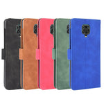 Skin-touch Wallet Stand Leather Flip Shell for Xiaomi Redmi Note 9S/Note 9 Pro/9 Pro Max
