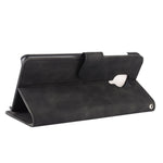 Skin-touch Wallet Stand Leather Flip Shell for Xiaomi Redmi Note 9S/Note 9 Pro/9 Pro Max