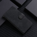 Skin-touch Wallet Stand Leather Flip Shell for Xiaomi Redmi Note 9S/Note 9 Pro/9 Pro Max