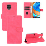 Skin-touch Wallet Stand Leather Flip Shell for Xiaomi Redmi Note 9S/Note 9 Pro/9 Pro Max