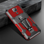 Plastic + TPU Hybrid Case with Kickstand for Xiaomi Redmi Note 9 / Redmi 10X 4G
