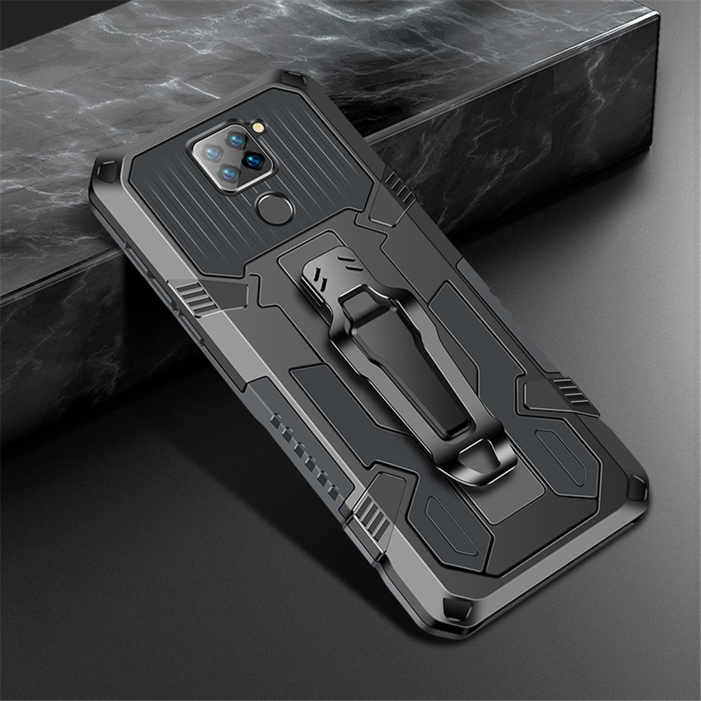 Plastic + TPU Hybrid Case with Kickstand for Xiaomi Redmi Note 9 / Redmi 10X 4G