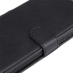 For Xiaomi Mi 10 Lite 5G Case Solid Color Leather Mobile Cover Wallet Stand with Strap