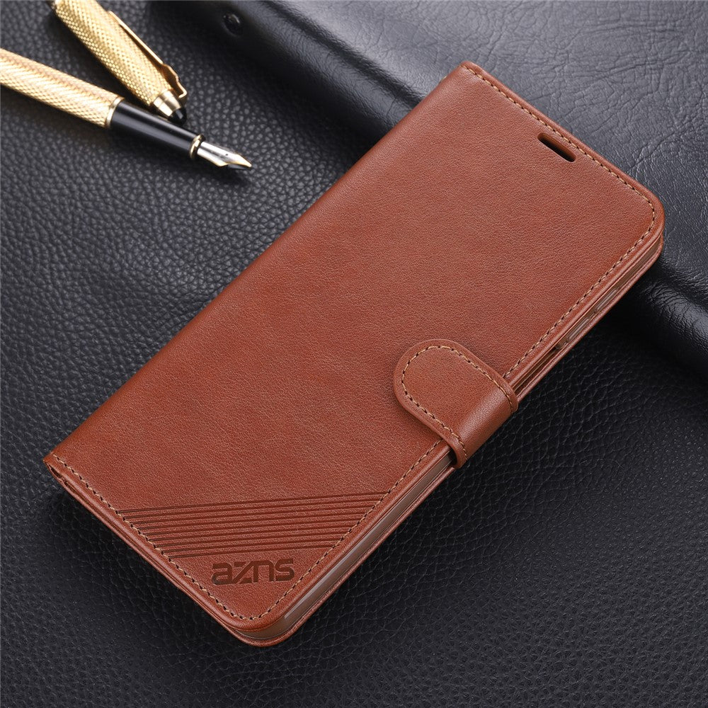 AZNS PU Leather Wallet Case for Xiaomi Redmi Note 9S/Redmi Note 9 Pro
