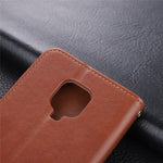 AZNS PU Leather Wallet Case for Xiaomi Redmi Note 9S/Redmi Note 9 Pro