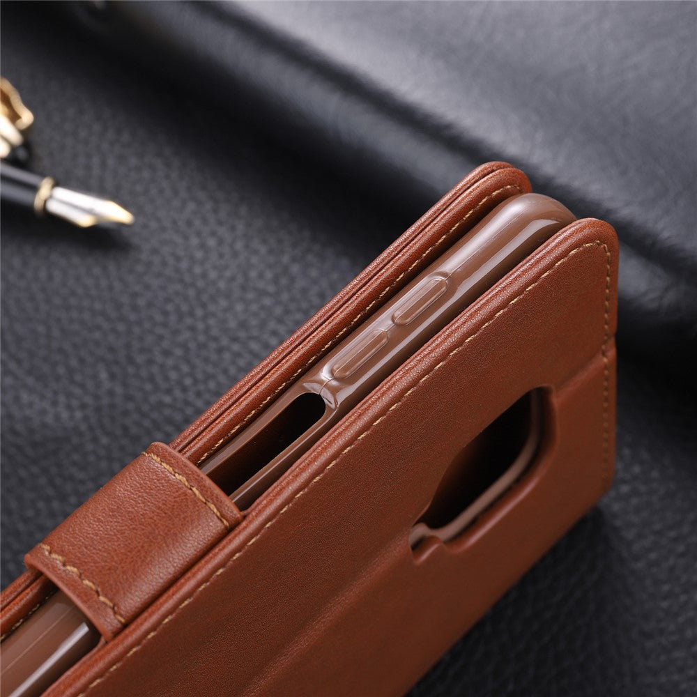 AZNS PU Leather Wallet Case for Xiaomi Redmi Note 9S/Redmi Note 9 Pro
