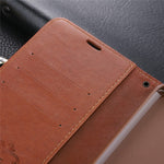 AZNS PU Leather Wallet Case for Xiaomi Redmi Note 9S/Redmi Note 9 Pro