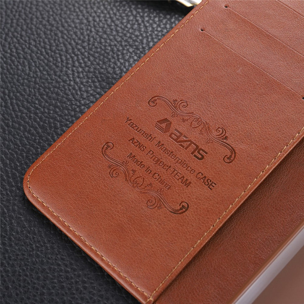 AZNS PU Leather Wallet Case for Xiaomi Redmi Note 9S/Redmi Note 9 Pro