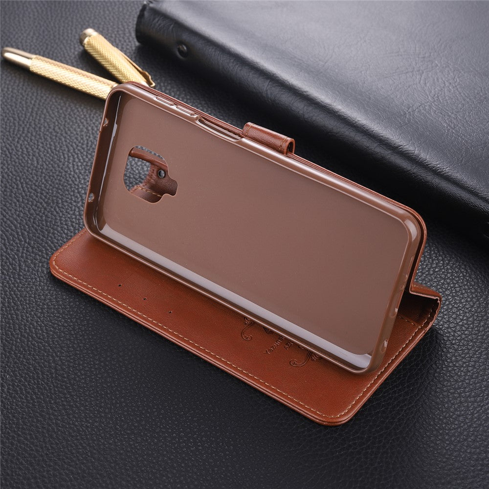 AZNS PU Leather Wallet Case for Xiaomi Redmi Note 9S/Redmi Note 9 Pro
