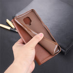 AZNS PU Leather Wallet Case for Xiaomi Redmi Note 9S/Redmi Note 9 Pro