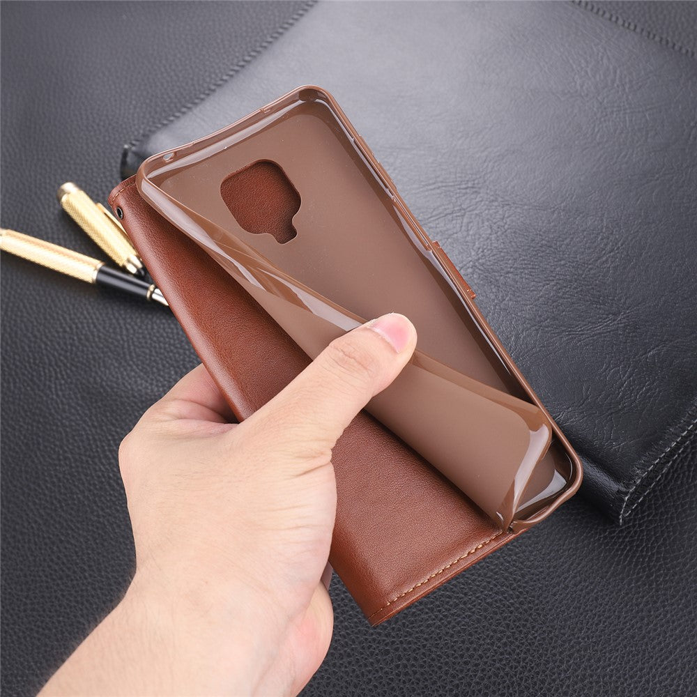 AZNS PU Leather Wallet Case for Xiaomi Redmi Note 9S/Redmi Note 9 Pro