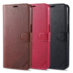 AZNS PU Leather Wallet Case for Xiaomi Redmi Note 9S/Redmi Note 9 Pro