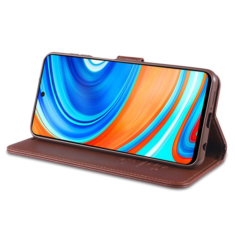 AZNS PU Leather Wallet Case for Xiaomi Redmi Note 9S/Redmi Note 9 Pro