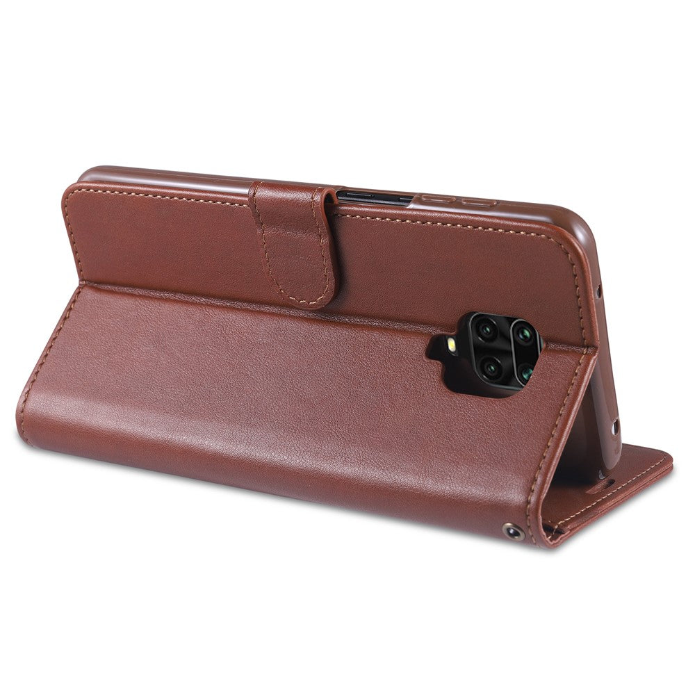 AZNS PU Leather Wallet Case for Xiaomi Redmi Note 9S/Redmi Note 9 Pro