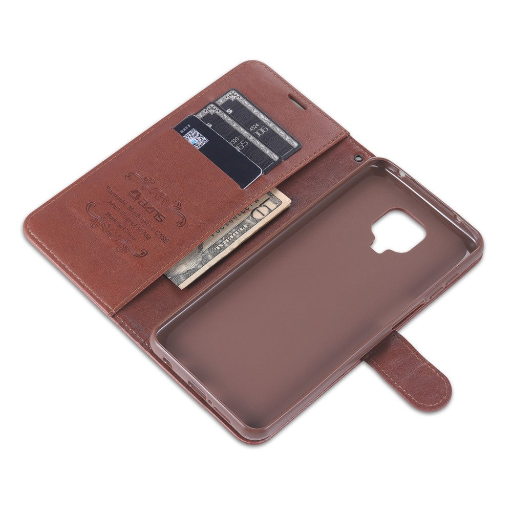 AZNS PU Leather Wallet Case for Xiaomi Redmi Note 9S/Redmi Note 9 Pro