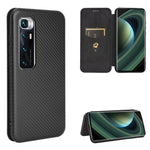 Carbon Fiber Skin Leather Auto-absorbed Shell for Xiaomi Mi 10 Ultra