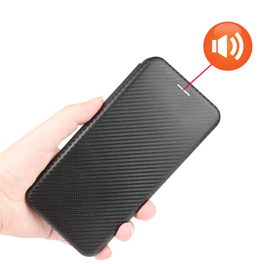 Carbon Fiber Skin Leather Auto-absorbed Shell for Xiaomi Mi 10 Ultra