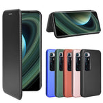 Carbon Fiber Skin Leather Auto-absorbed Shell for Xiaomi Mi 10 Ultra