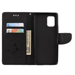 Butterfly Pattern Imprinting TPU + PU Leather Stand Wallet Phone Protector for Xiaomi Mi 10 Lite 5G
