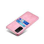 PU Leather Coated Plastic Case with Double Card Slots for Xiaomi Mi 10T Pro 5G / Mi 10T 5G / Redmi K30S