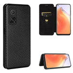 Carbon Fiber Texture Auto-absorbed Leather Case for Xiaomi Mi 10T 5G/10T Pro 5G/Redmi K30S Shell