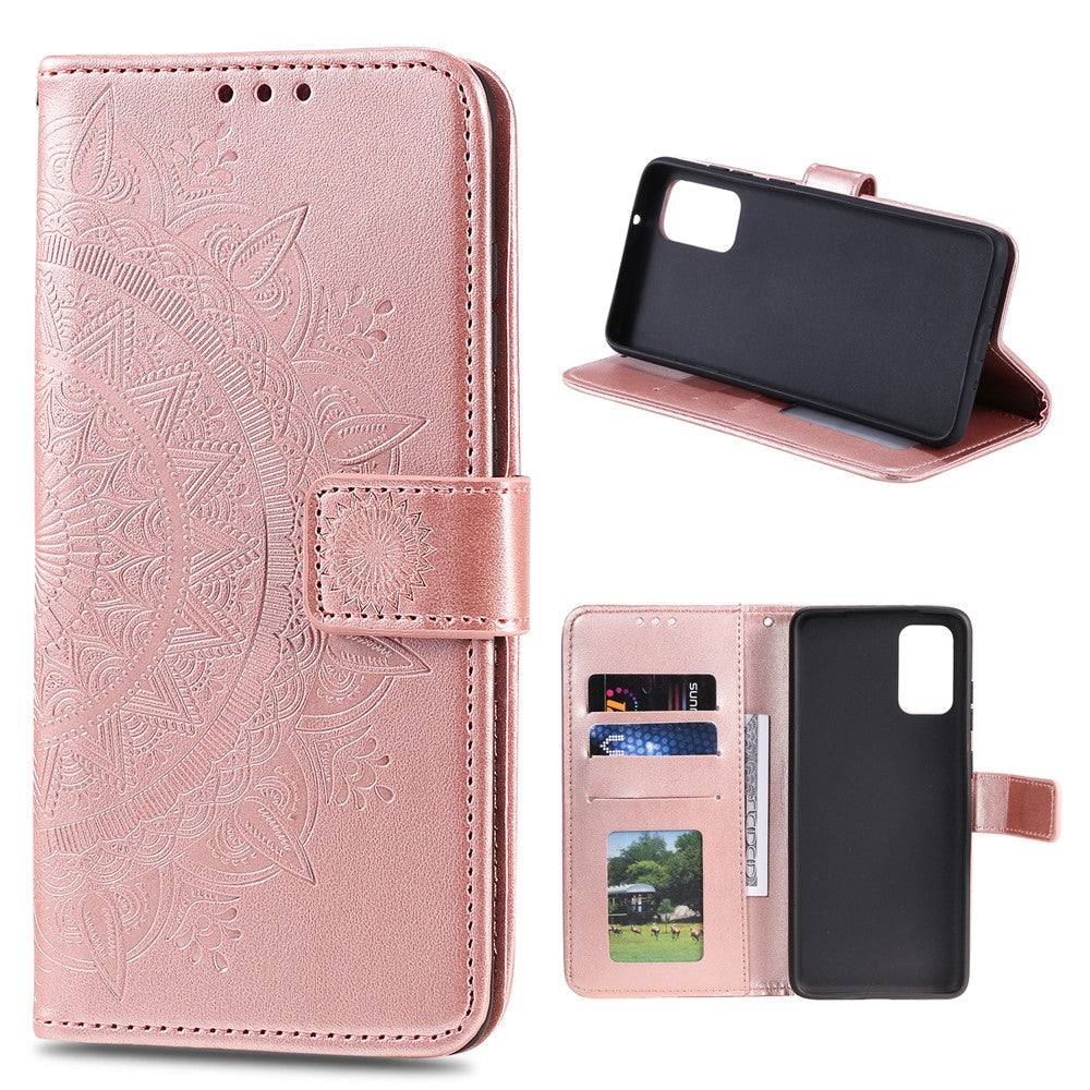 Imprint Flower Leather Shell Cover for Xiaomi Mi 10T 5G / Mi 10T Pro 5G / Redmi K30S